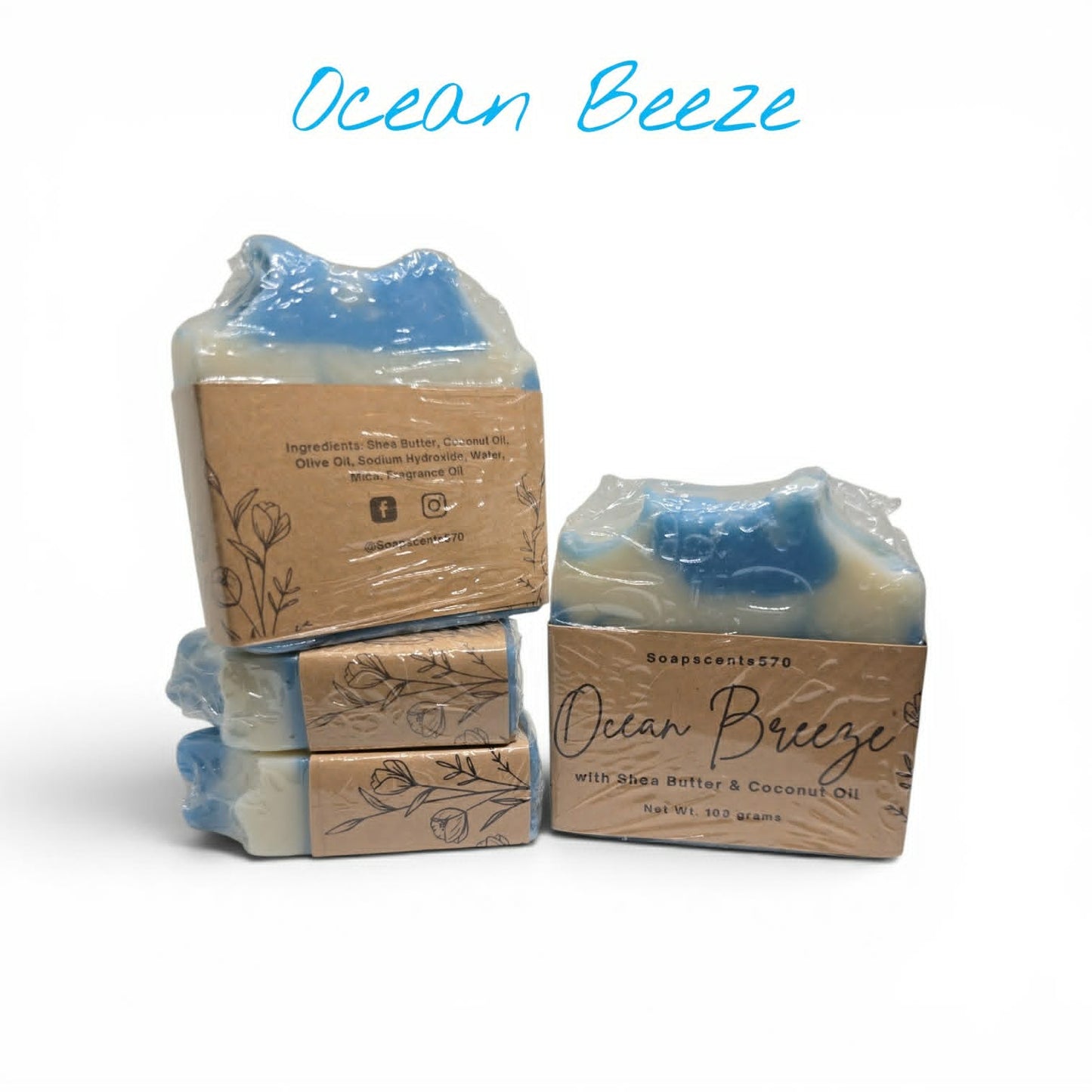 Ocean Breeze Soap Bar