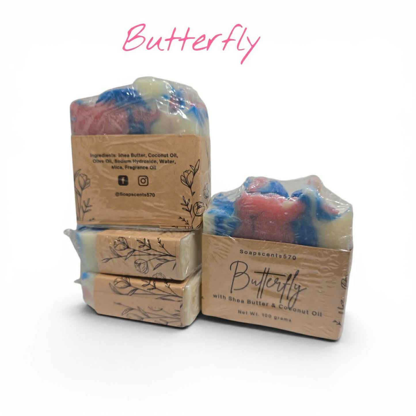 Butterfly Soap Bar