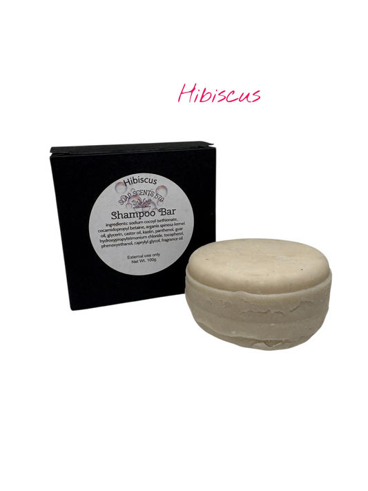 Hibiscus Shampoo Bar