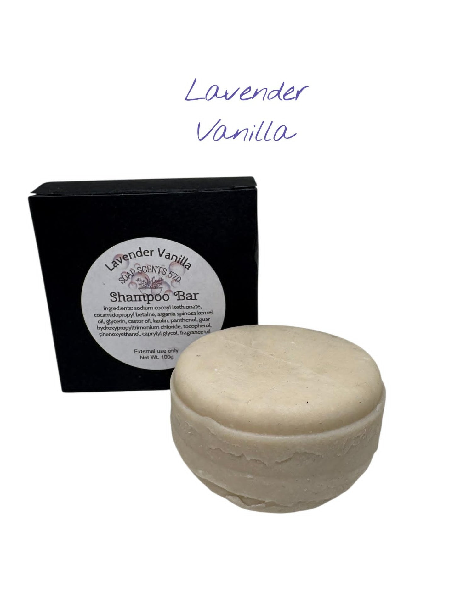 Lavender Vanilla Shampoo Bar