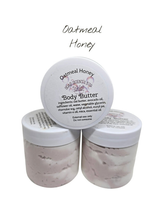 Oatmeal Honey Body Butter